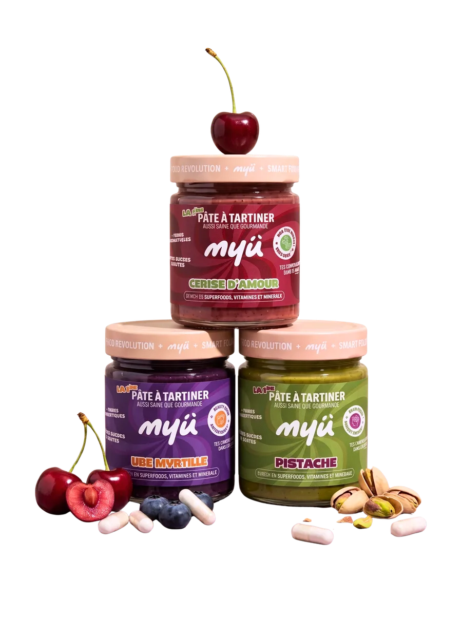 Pots de pâtes à tartiner MYÜ